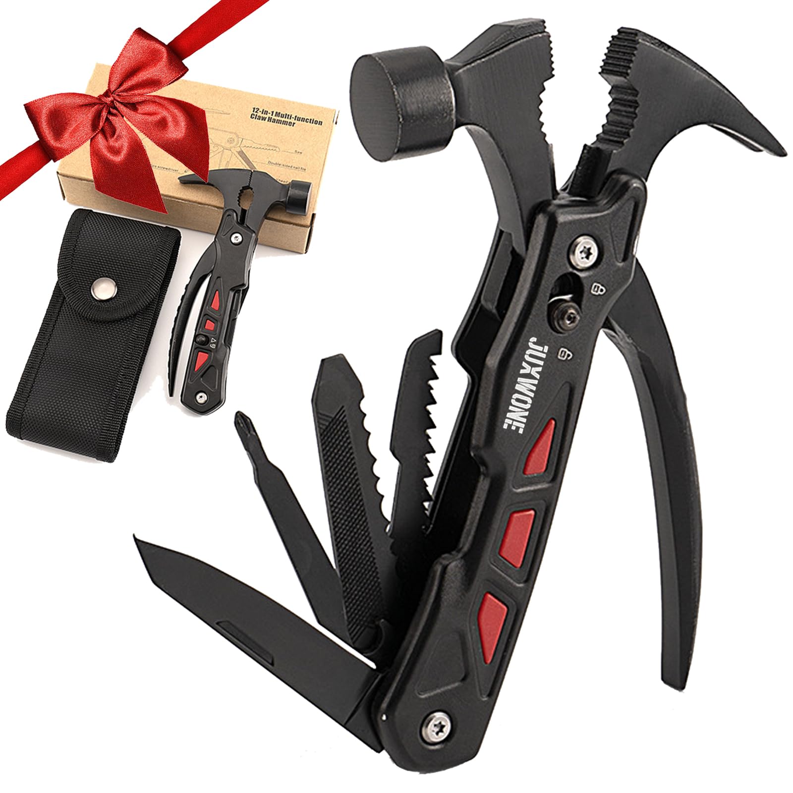 JUXWONE unique gift pocket knife multitool ready for everyday carry and DIY projects.
