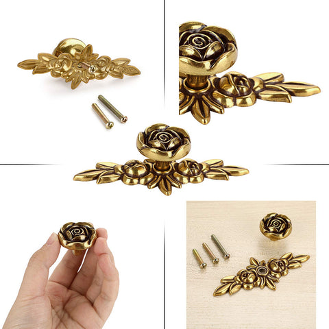 JUXYES silver-detail cabinet knob complements modern and vintage decor.