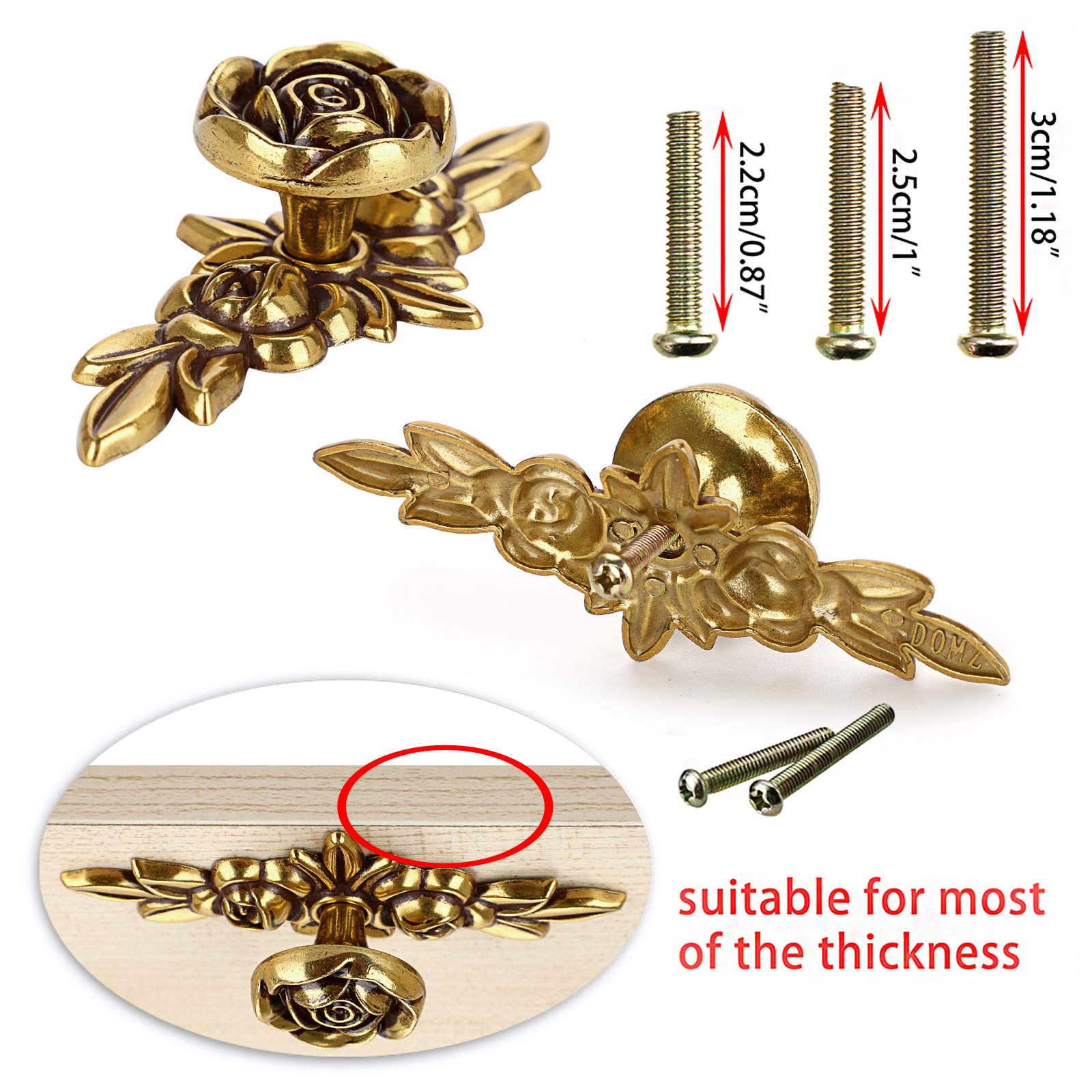 JUXYES zinc alloy drawer pull delivers durable hardware for daily use.