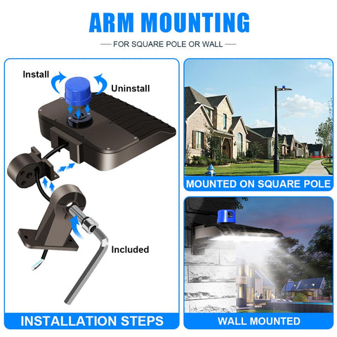 Juyace includes a 12mm Allen wrench for easy installation
