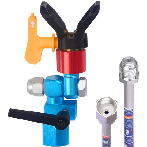 JWGJW 10 inch extension pole enables extended reach during painting