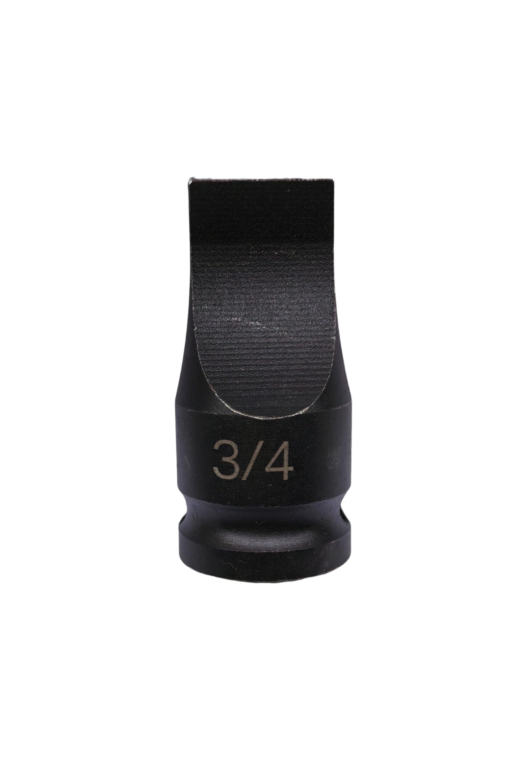 JXHONG half-inch drive slotted socket with 3/4-inch width and 0.115-inch tip for wide slots.