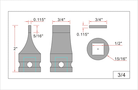 JXHONG heat-treated Cr-Mo alloy steel socket body with durable finish.