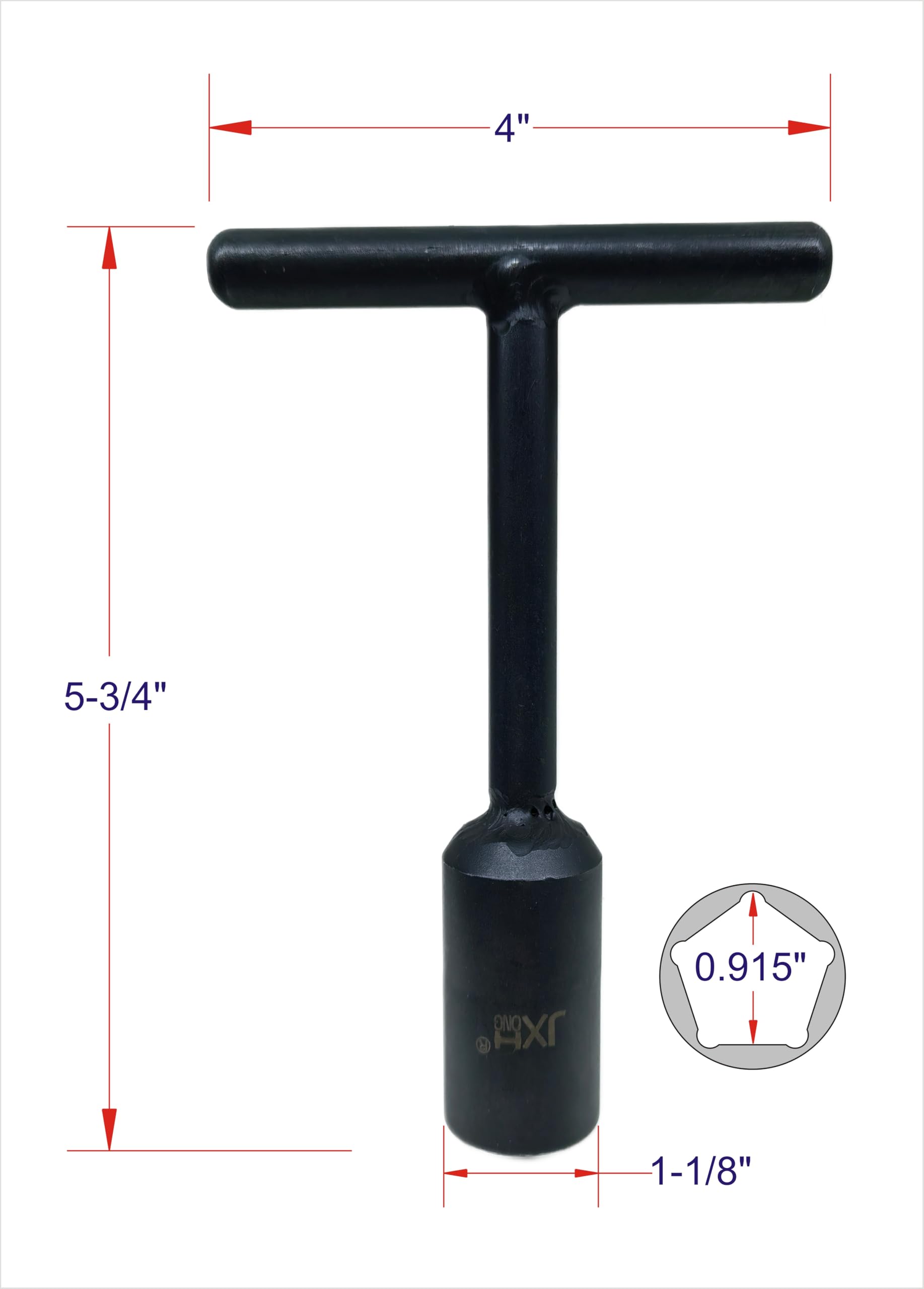 JXHONG T-handle wrench provides extra leverage in tight spaces