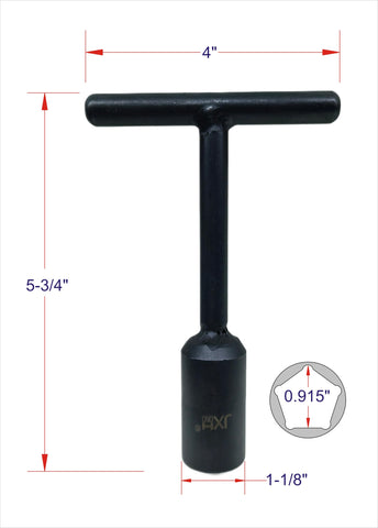 JXHONG T-handle wrench provides extra leverage in tight spaces