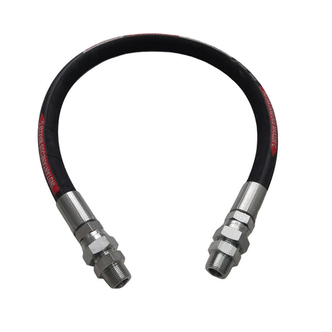 JXHONG upgraded jumper hose with 40 inch reach for flexible air line routing.