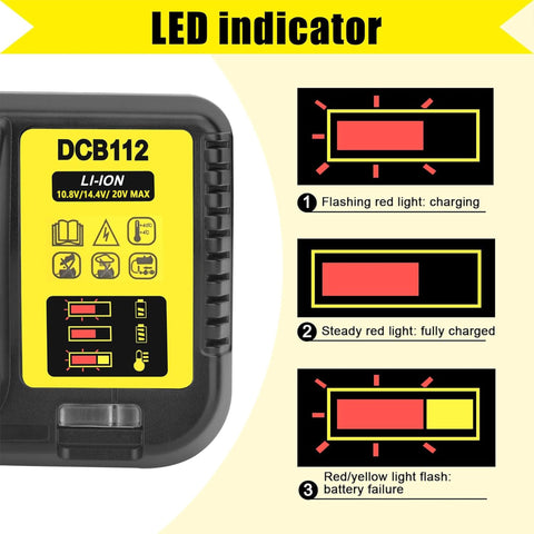 JYJZPB DCB112 charger mounted on wall for organized workspace