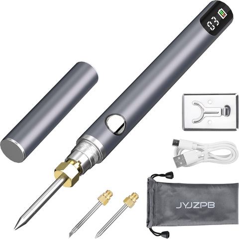 JYJZPB in use with safe handling while soldering on a project