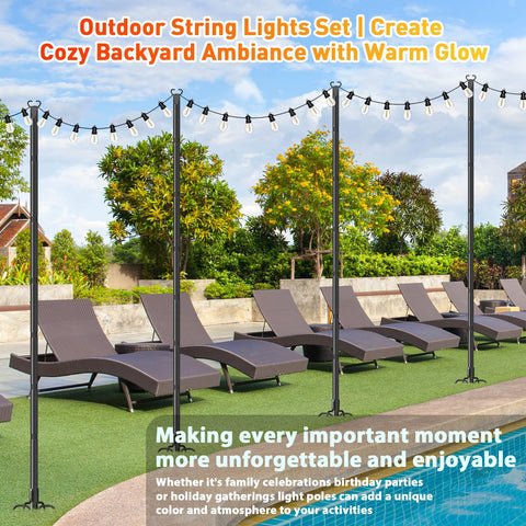 JYTOBN matte black finish blends with surroundings while lights shine