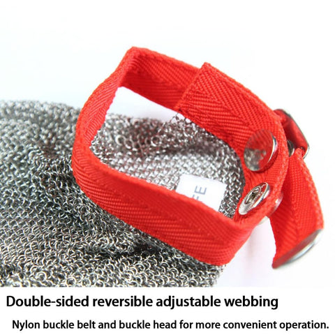 JZD anti-cutting gloves red, size chart-ready to help pick the right fit.