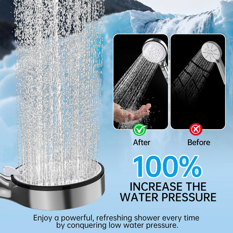 JZRYCU anti-clog nozzles resist mineral buildup for consistent spray.