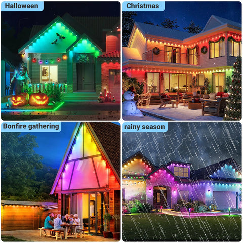JZVGEN brightness control for customizable outdoor ambiance
