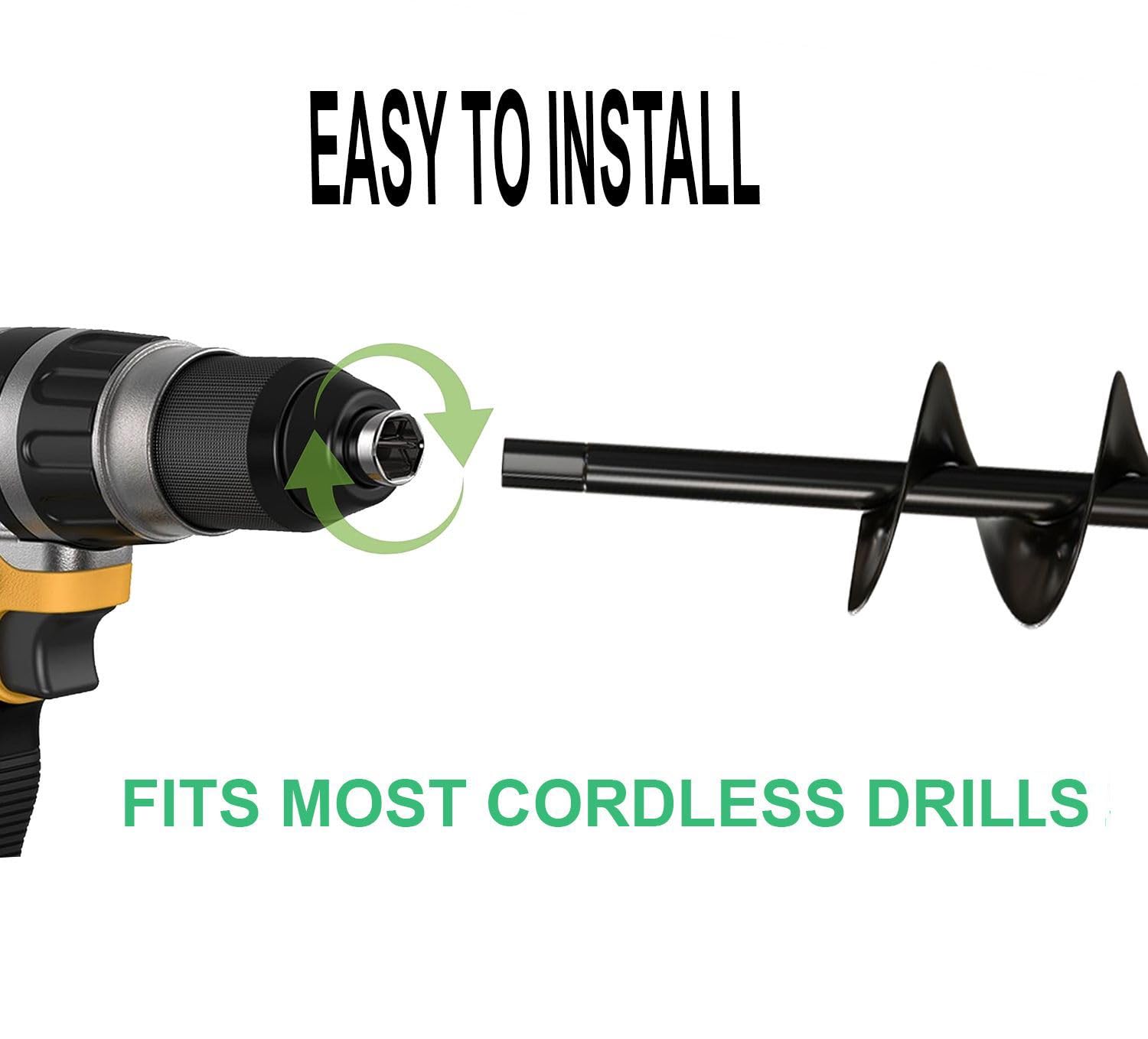 K-Brands 16.5 inch extension enabling deeper drilling