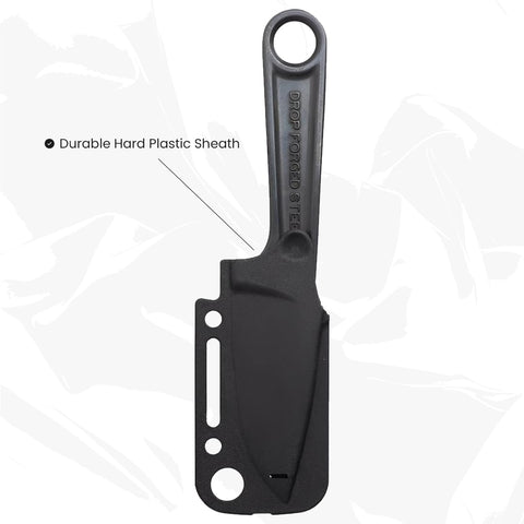 KA-BAR Blackout Forged Wrench Knife blade shows 3.0-inch edge for precise tasks.