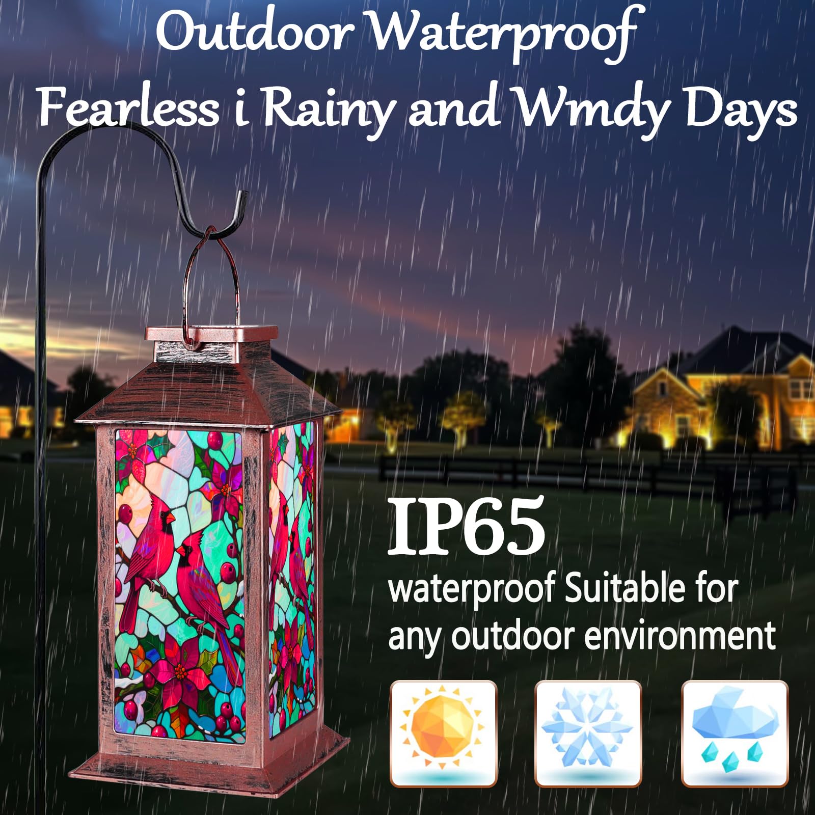 Kaakuuki yard lantern ideal for pathway and patio illumination.