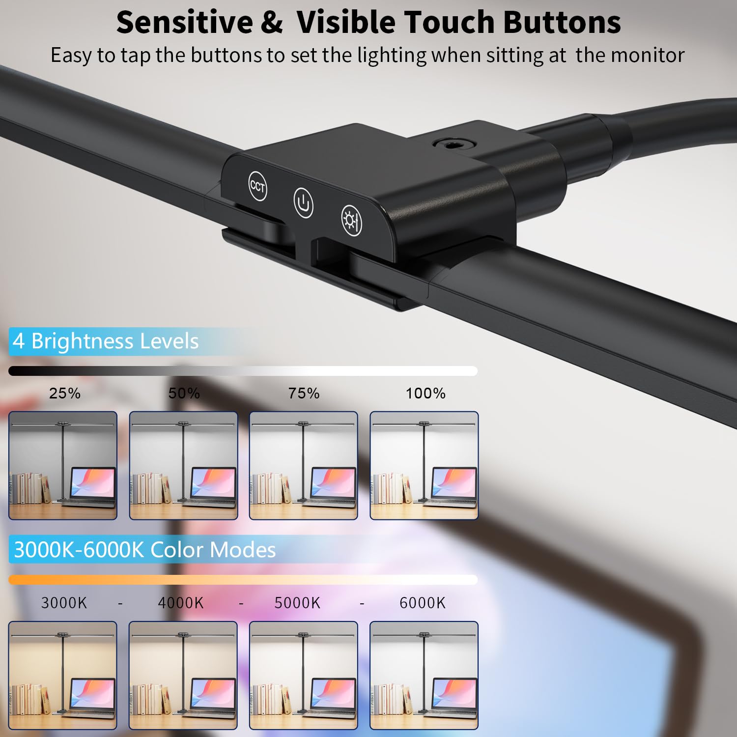 Gooseneck flexibility to position light precisely for tasks.