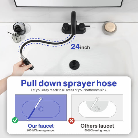 Kablle pop-up drain with overflow prevents debris clogs