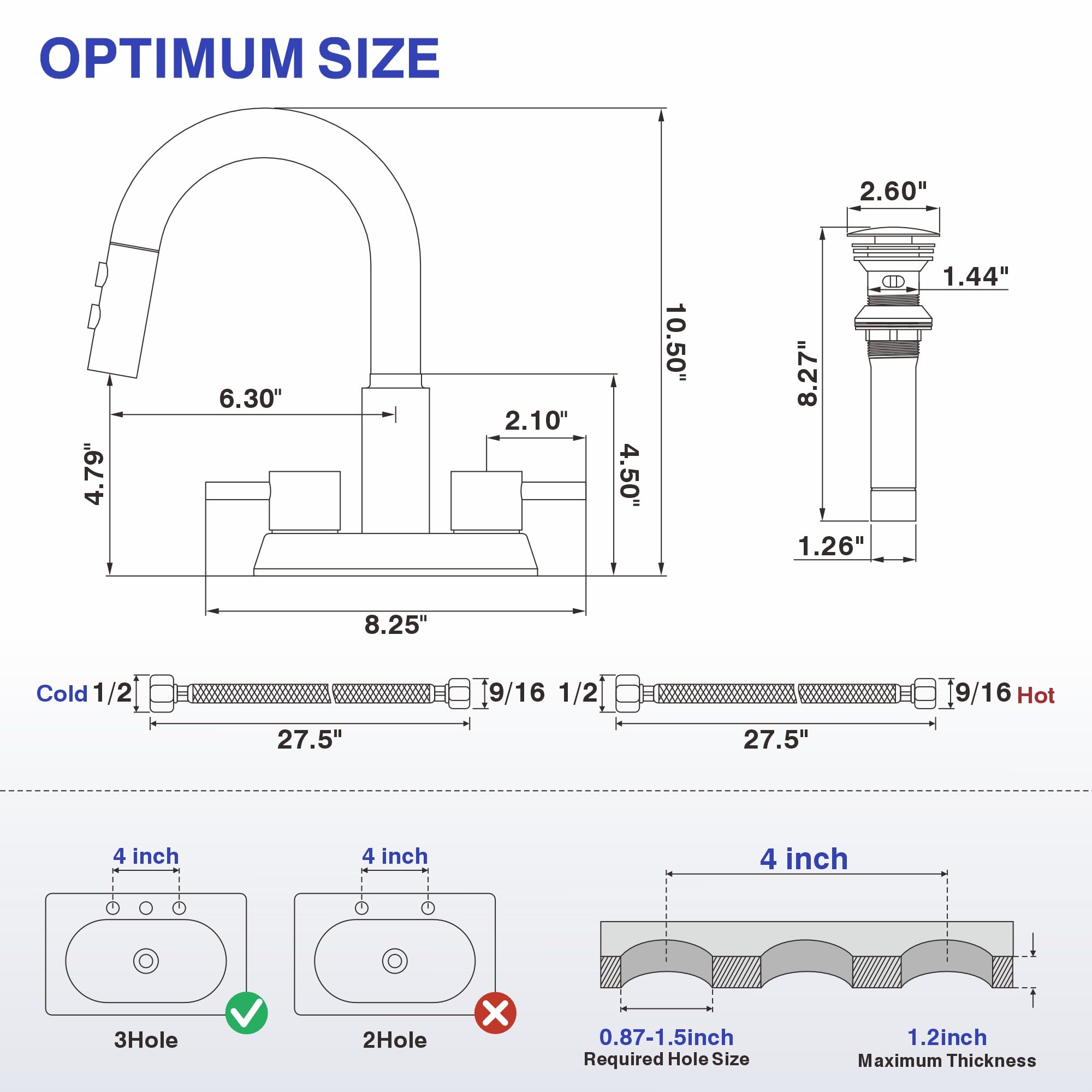 Kablle stainless-steel body ensures durability and simple cleaning