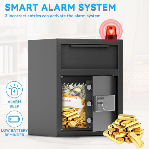 KAER 1.8 Cub DropSafe sturdy 10 mm door with anti-pry bolts.