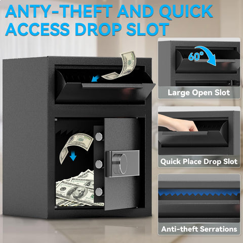 KAER DropSafe electronic lock enabling fast, controlled access.