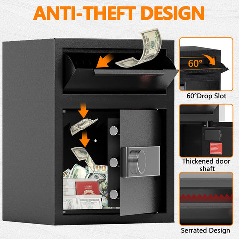 KAER 2.0 CUB anti-fishing design with reinforced door bolts for security.