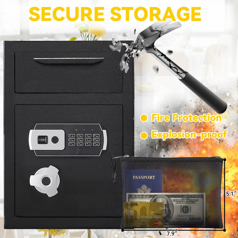 KAER emergency key and battery backup for access