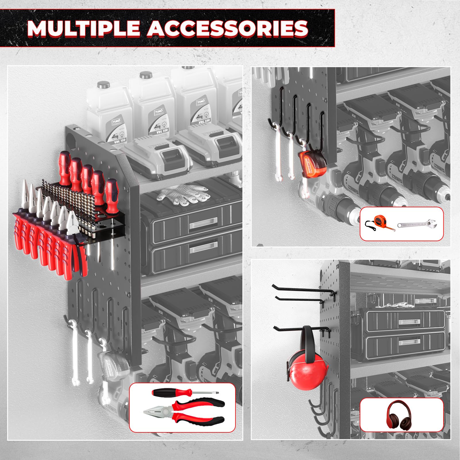 KAFAHOM adjustable middle layer adapts to tool heights