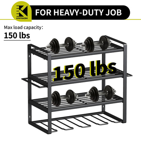 KAFAHOM drill holder four-slot design keeps cordless drills ready
