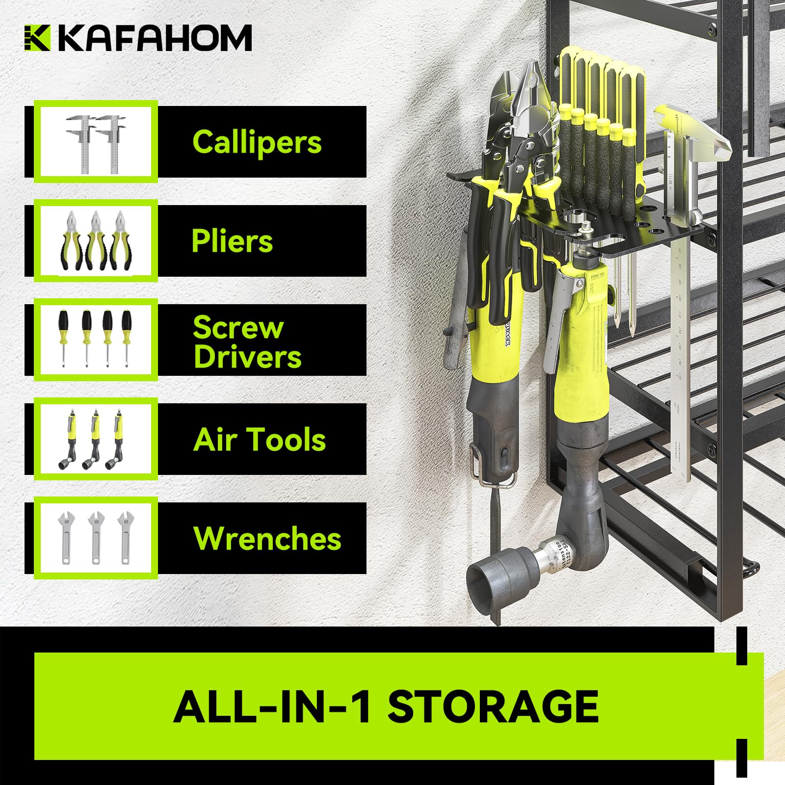 KAFAHOM extended dimensions maximize storage in compact workspaces.