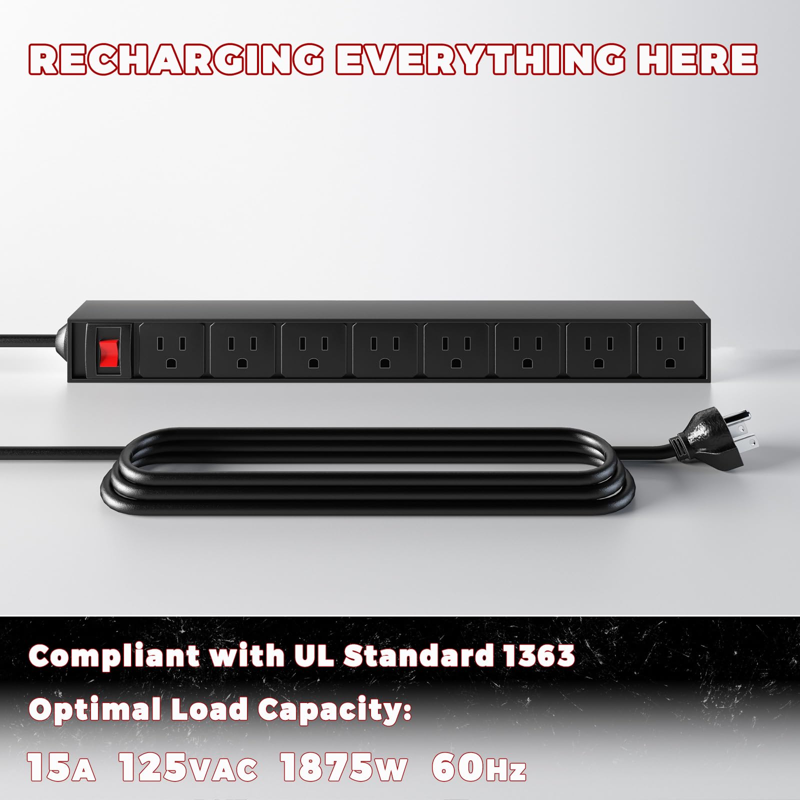 KAFAHOM heavy-duty metal frame supports multiple tools securely