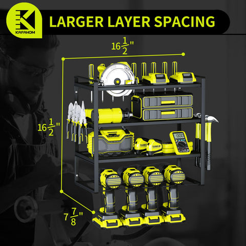 KAFAHOM wall mount installation kit included for quick setup