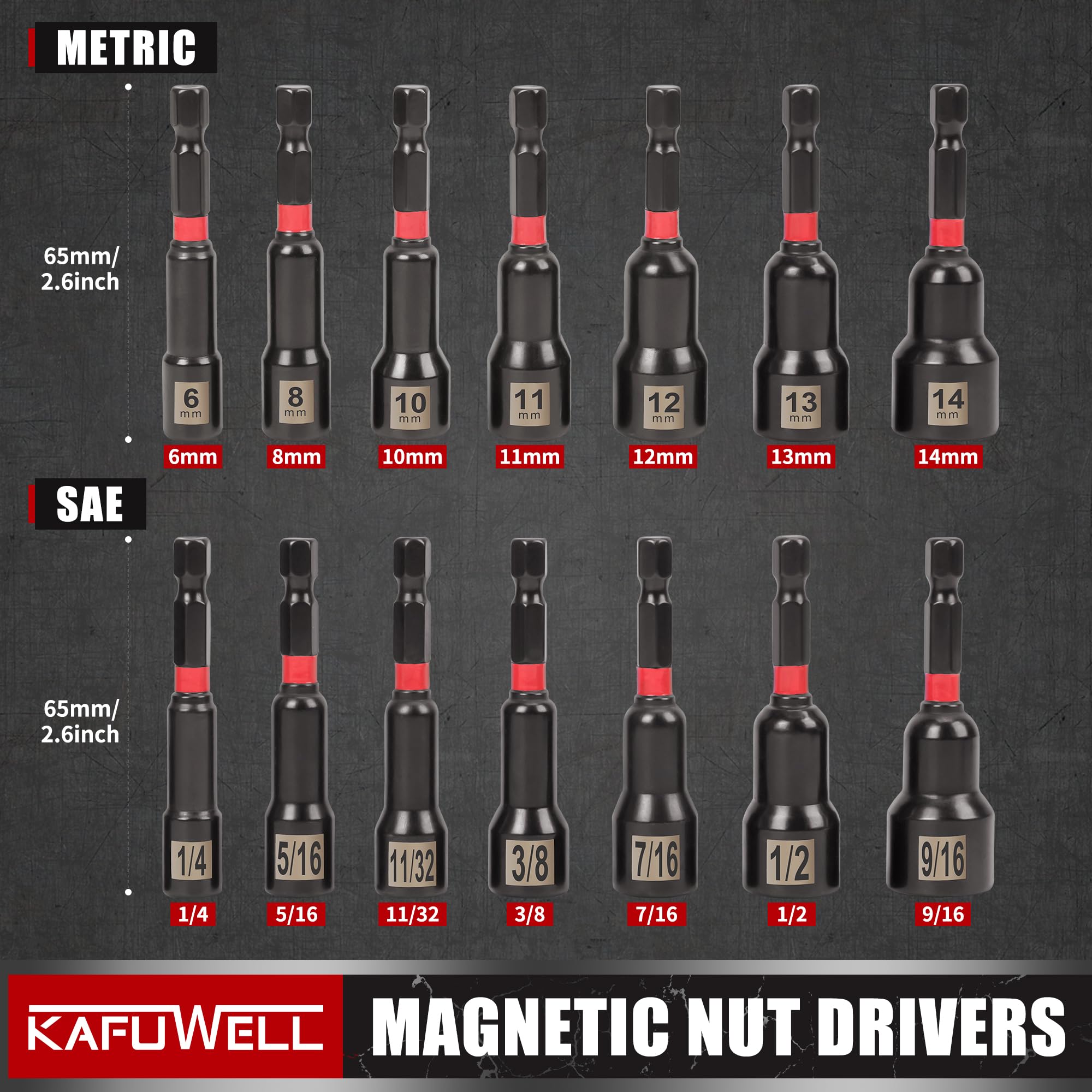 KAFUWELL socket adapters enabling versatile drive configurations