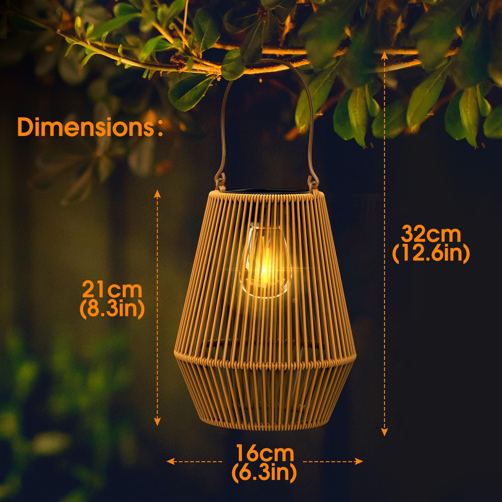 KagoLing lawn decor lanterns offer soft ambient glow for pathways and lawn edges