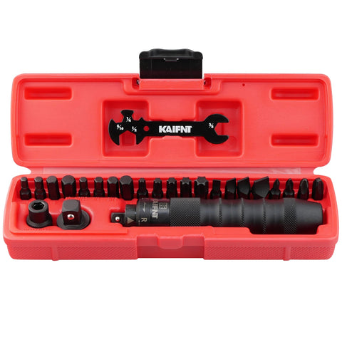 KAIFNT K504 21-piece bit set enables versatile fastener work.
