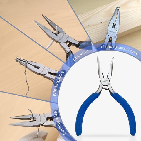 KAIHAOWIN pliers used in jewelry making for small component handling.