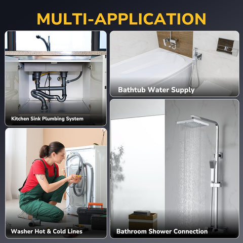 KAINGA lead-free brass construction supports durability and safe use