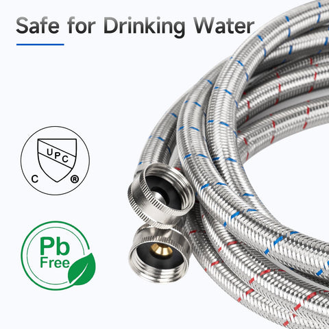 KAINGA potable-water-certified hose ensures safe water supply.