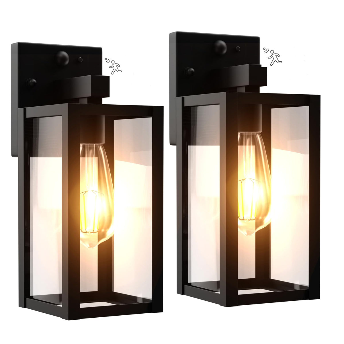 Kainozoic dawn-to-dusk outdoor light with sensor for energy-efficient lighting.