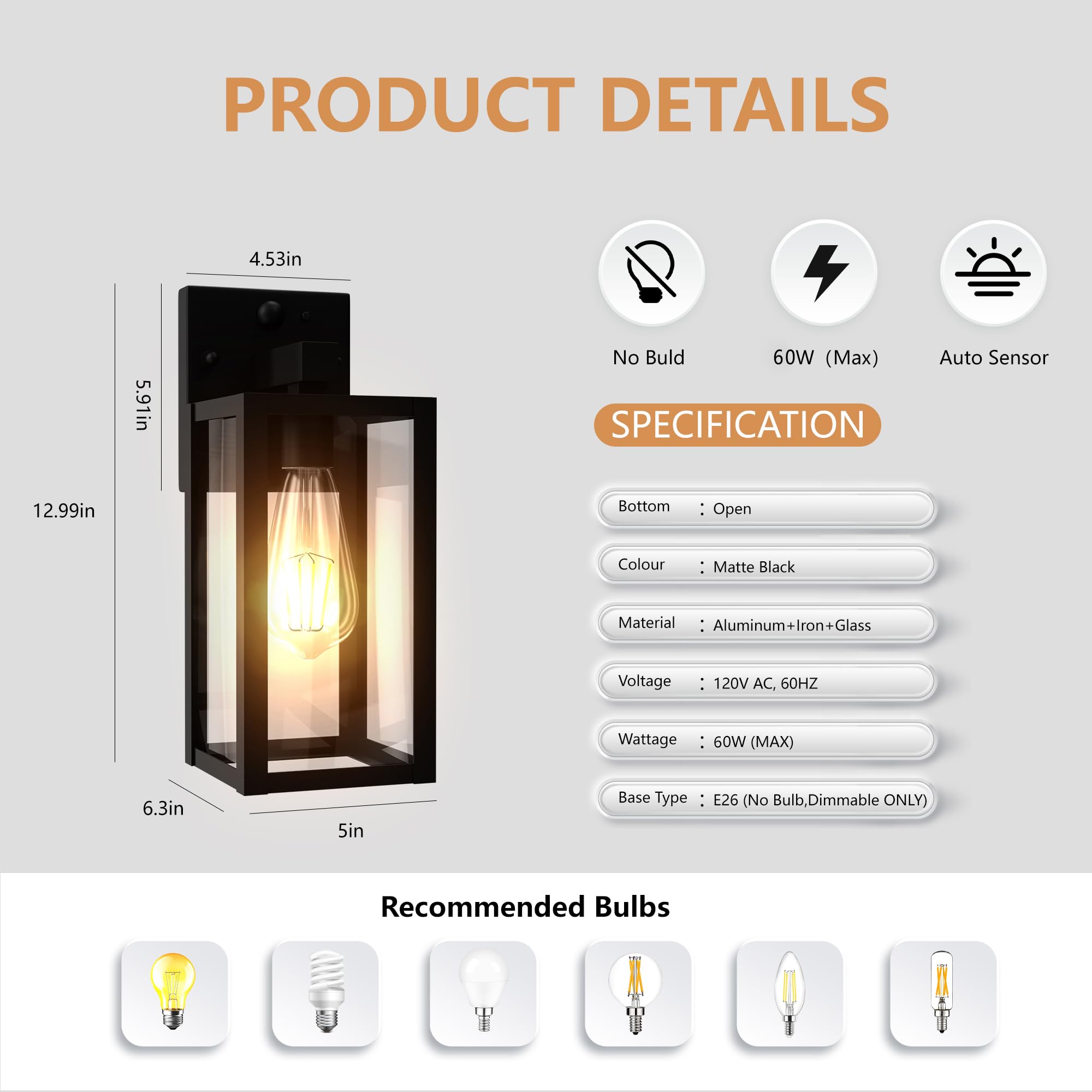 Kainozoic Dawn-to-Dusk tempered glass detail resists impact and weather.