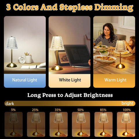 KAIOLED crystal lamp makes a stylish gift idea for holidays