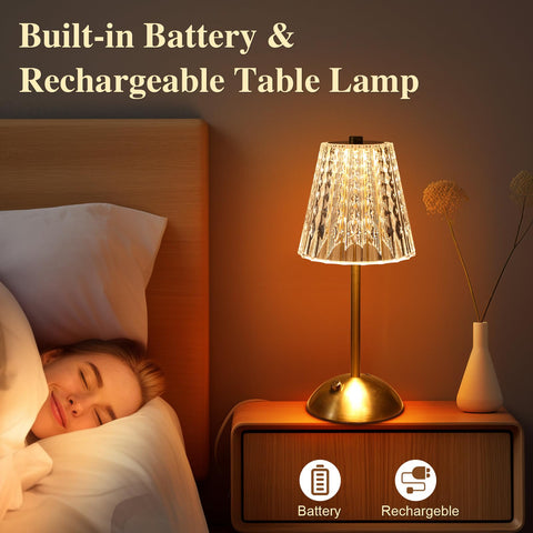 KAIOLED portable nightstand lamp ideal for bedrooms and desks
