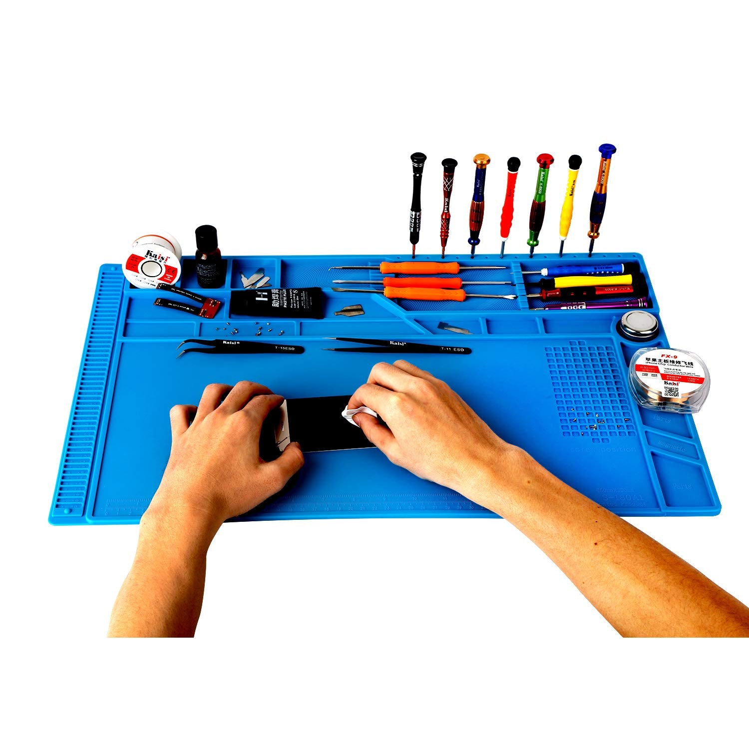 Kaisi S-180 wide application for electronics repair tasks