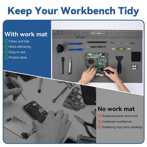 Kaisi mat not anti-static; consider ESD options if needed.