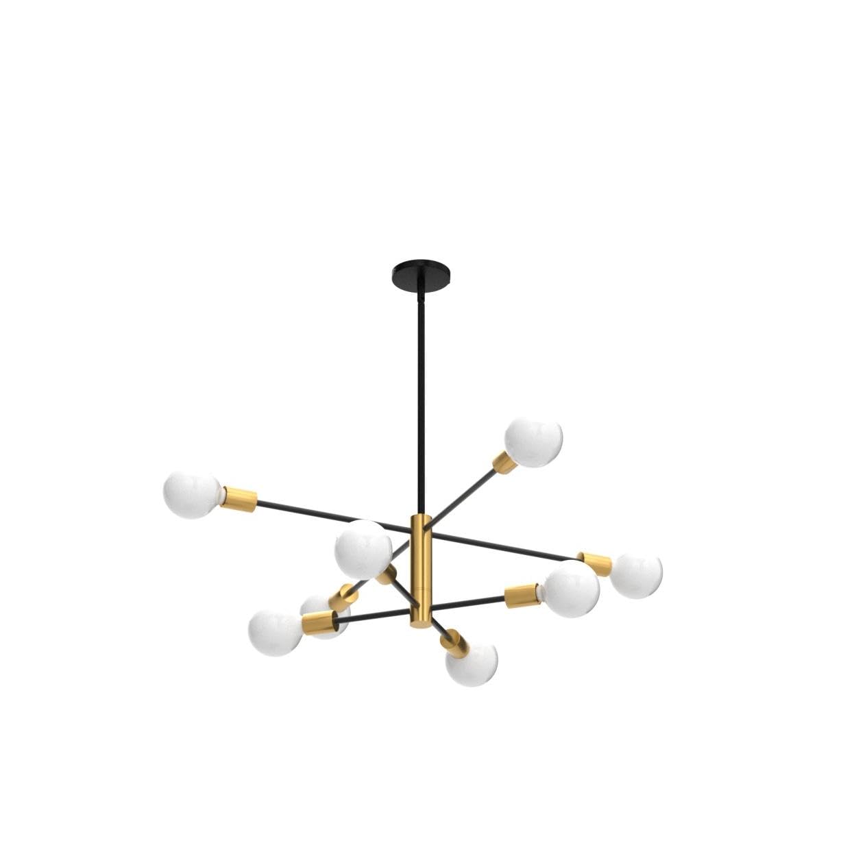 KAISITE ceiling light fixture with adjustable height for custom hangs