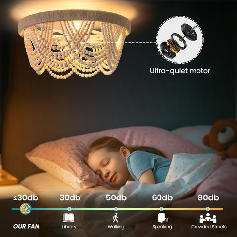 KAISITE compact semi-flush 20x20x10 design for small rooms.