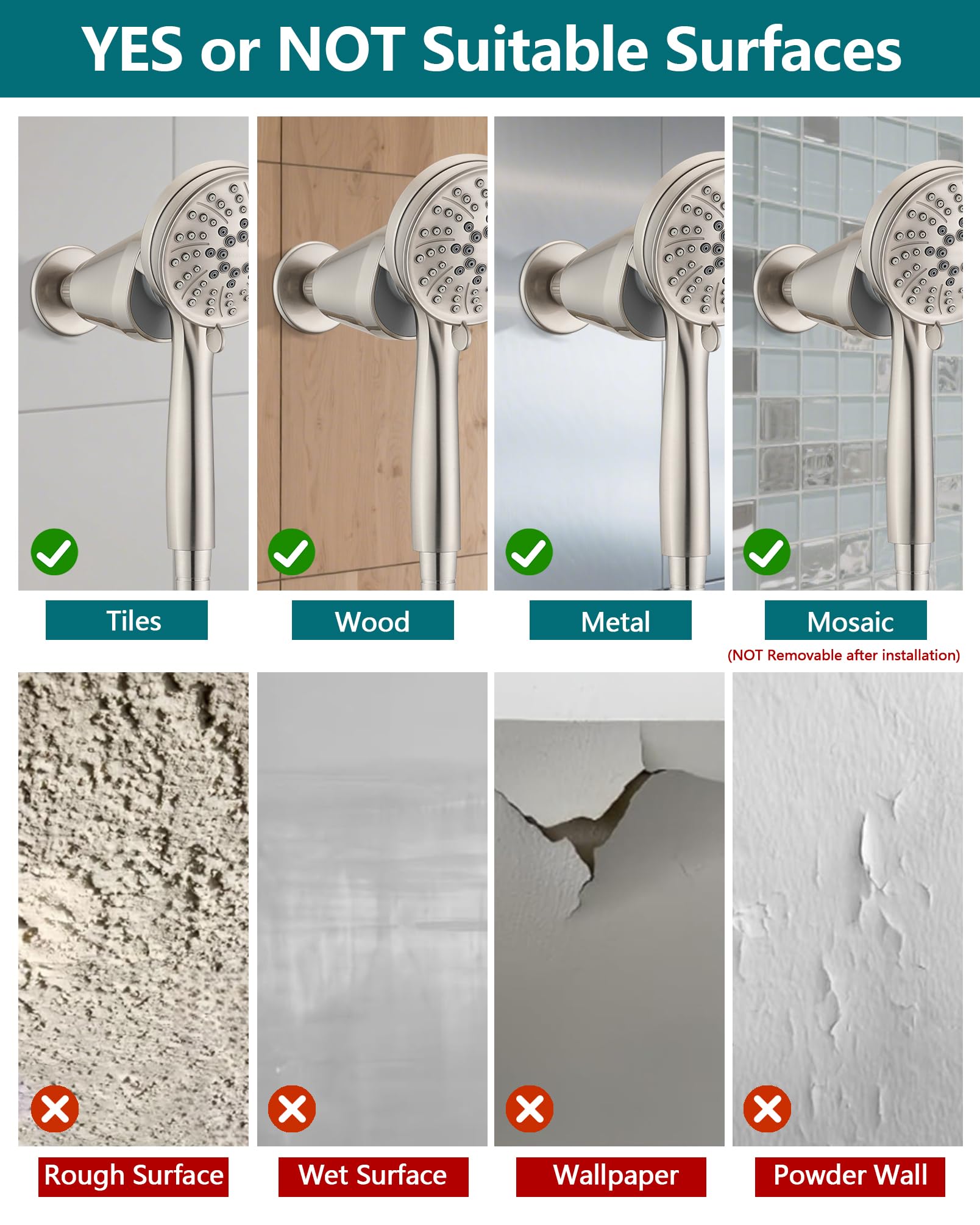 KaiwayInno mount for smooth surfaces ensures strong adhesion and long-lasting performance.