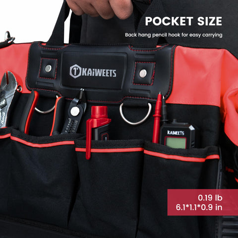 KAIWEETS compact pocket-size tester fits in a shirt pocket
