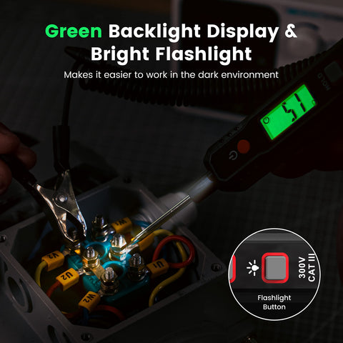 KAIWEETS durable test light body for reliable handling