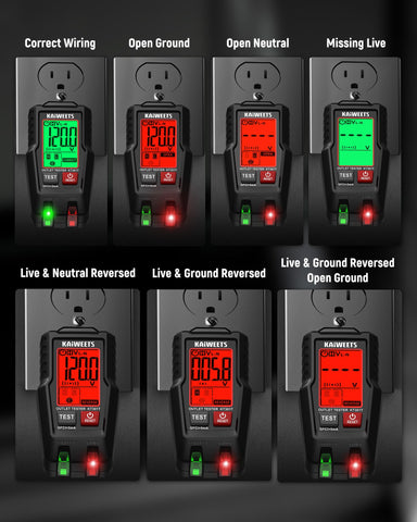 Auto Hold feature captures results for hard-to-reach outlets.