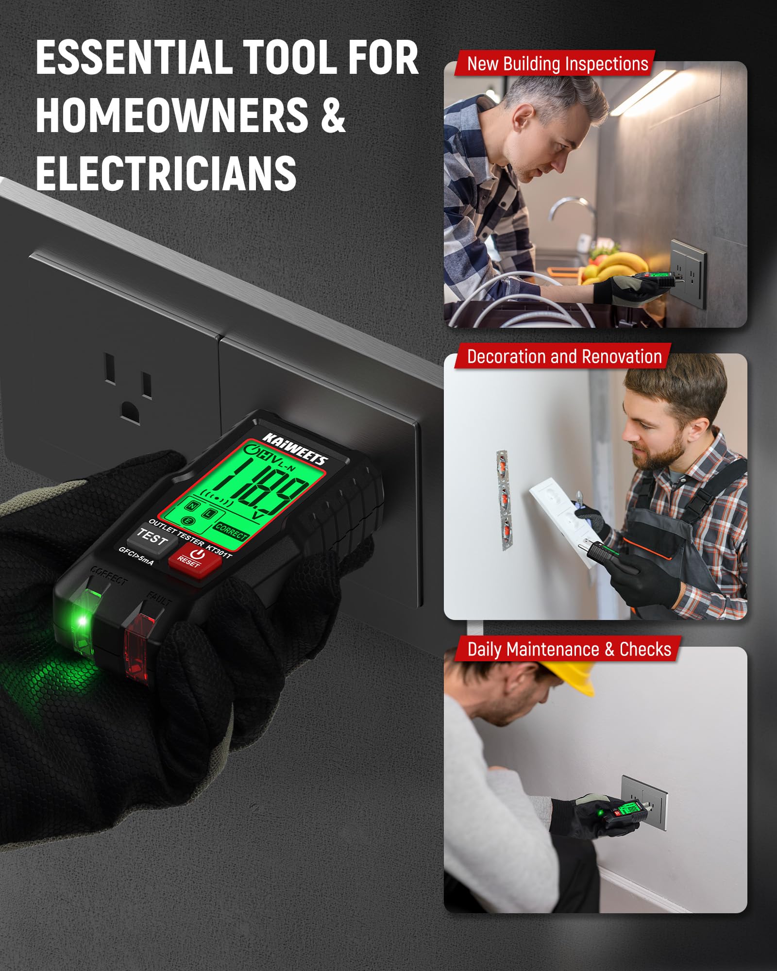 Compact handheld design ideal for fast inspections.